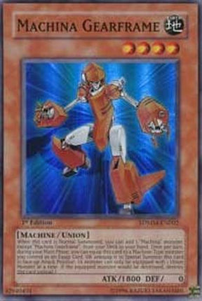 Machina Gearframe (Super Rare) [SDMM-EN002] Structure Deck: Machina Mayhem 1st Edition