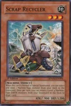 Scrap Recycler (Common / Short Print) [SDMM-EN004] Structure Deck: Machina Mayhem Unlimited
