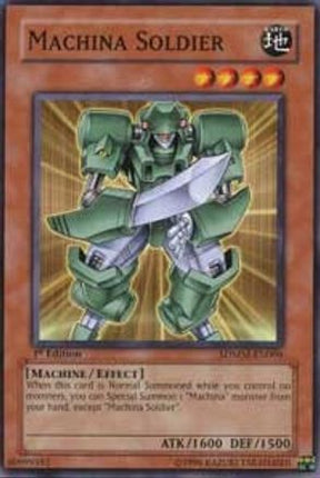 Machina Soldier (Common / Short Print) [SDMM-EN006] Structure Deck: Machina Mayhem 1st Edition