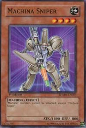 Machina Sniper (Common / Short Print) [SDMM-EN007] Structure Deck: Machina Mayhem Unlimited