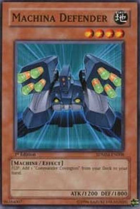 Machina Defender (Common / Short Print) [SDMM-EN008] Structure Deck: Machina Mayhem 1st Edition