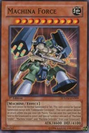 Machina Force (Common / Short Print) [SDMM-EN009] Structure Deck: Machina Mayhem Unlimited