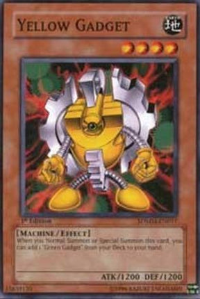 Yellow Gadget (Common / Short Print) [SDMM-EN017] Structure Deck: Machina Mayhem 1st Edition