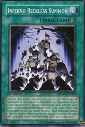 Inferno Reckless Summon [SDMM-EN027] Common