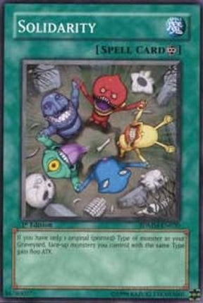 Solidarity (Common / Short Print) [SDMM-EN030] Structure Deck: Machina Mayhem 1st Edition