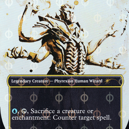 Ertai, the Corrupted (Borderless) [Secret Lair Drop] Step-and-Compleat Foil