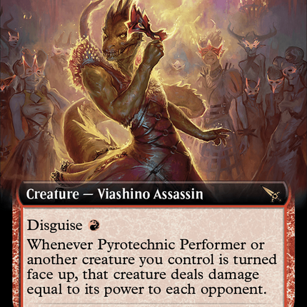 Pyrotechnic Performer (Extended Art) [Murders at Karlov Manor]