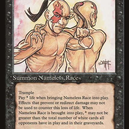 Nameless Race [The Dark]