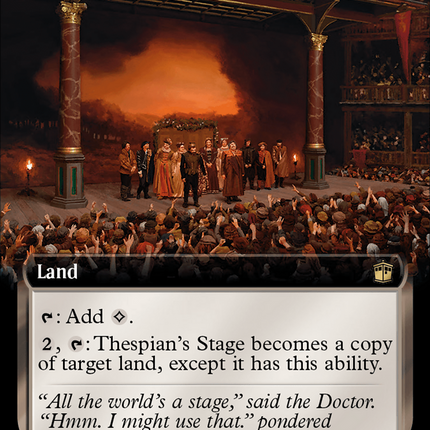 Thespian's Stage (Extended Art) [Doctor Who]