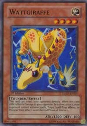 Wattgiraffe (Super Rare) [TSHD-EN025] 1st Edition