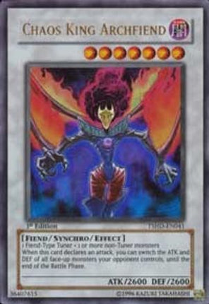 Chaos King Archfiend (Ultra Rare) [TSHD-EN041] 1st Edition