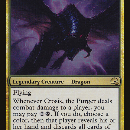 Crosis, the Purger [Premium Deck Series: Graveborn] Foil