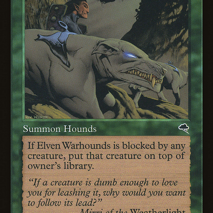 Elven Warhounds (Retro) [The List]