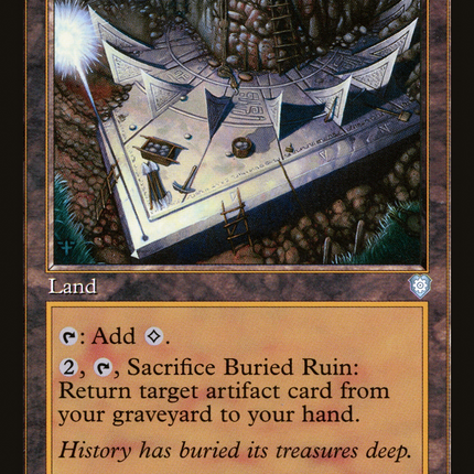Buried Ruin (Retro) [The Brothers' War Commander]