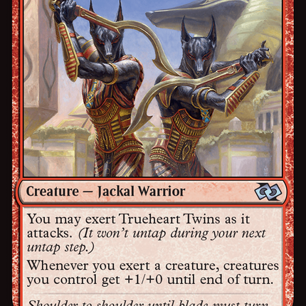 Trueheart Twins [Foundations Jumpstart] Foil