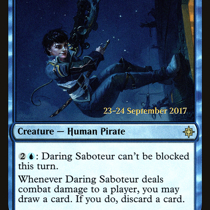 Daring Saboteur [Ixalan Promos] Prerelease Foil