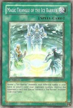 Magic Triangle of the Ice Barrier (Common / Short Print) [TSHD-EN057] 1st Edition