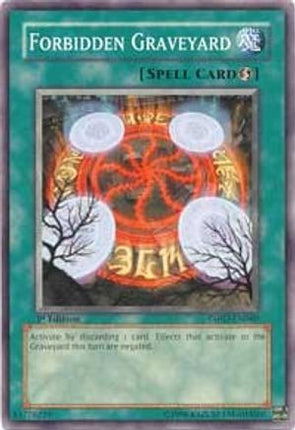 Forbidden Graveyard (Common / Short Print) [TSHD-EN060] 1st Edition