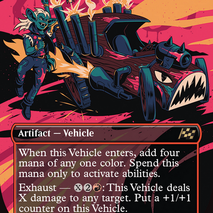 Boommobile (Borderless) [Aetherdrift] Foil