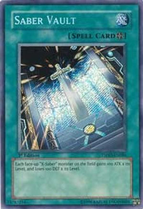 Saber Vault (Secret Rare) [TSHD-EN086] 1st Edition