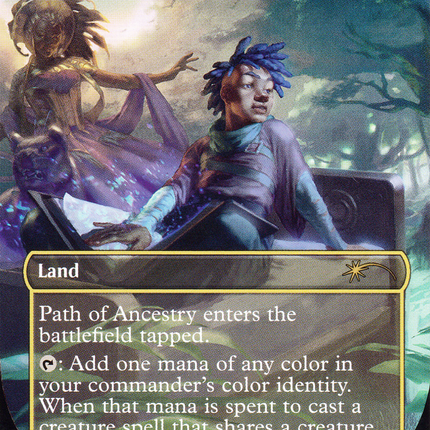 Path of Ancestry (Borderless) [Secret Lair Drop]
