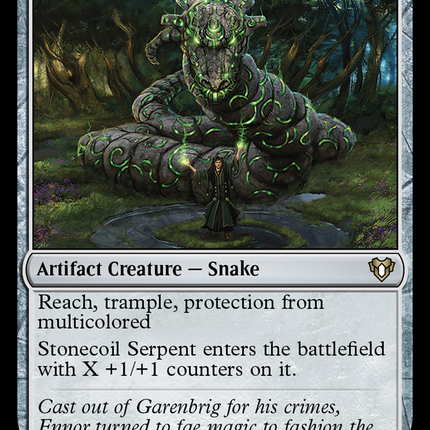 Stonecoil Serpent [Commander Masters]