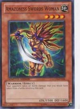 Amazoness Swords Woman (Common / Short Print) [GLD3-EN006] Gold Series 3 Limited