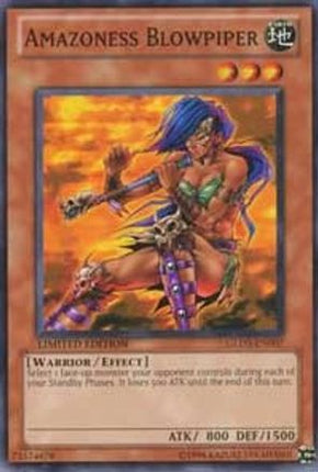 Amazoness Blowpiper (Common / Short Print) [GLD3-EN007] Gold Series 3 Limited