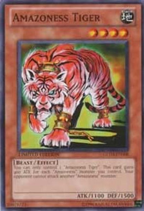 Amazoness Tiger (Common / Short Print) [GLD3-EN008] Gold Series 3 Limited