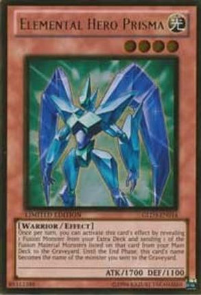 Elemental Hero Prisma (Gold Rare) [GLD3-EN014] Gold Series 3 Limited