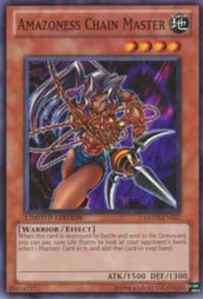 Amazoness Chain Master (Common / Short Print) [GLD3-EN017] Gold Series 3 Limited