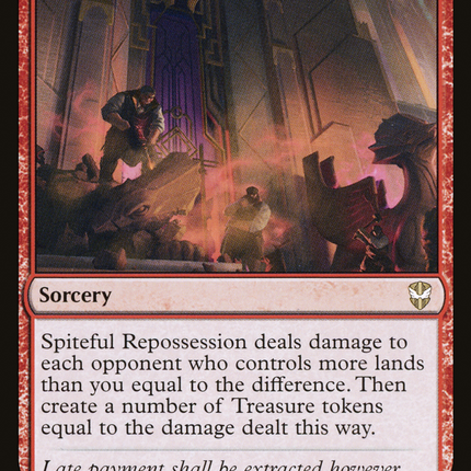 Spiteful Repossession [New Capenna Commander]