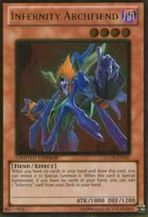 Infernity Archfiend (Gold Rare) [GLD3-EN027] Gold Series 3 Limited
