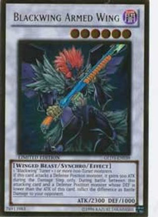 Blackwing Armed Wing (Gold Rare) [GLD3-EN039] Gold Series 3 Limited