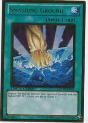 Smashing Ground (Gold Rare) [GLD3-EN042] Gold Series 3 Limited