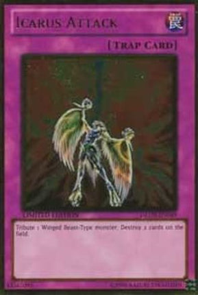 Icarus Attack (Gold Rare) [GLD3-EN049] Gold Series 3 Limited