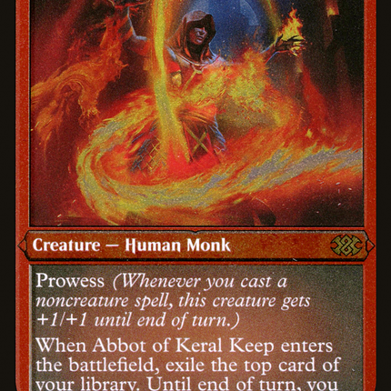 Abbot of Keral Keep [Double Masters 2022] Etched Foil