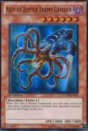 Ally of Justice Enemy Catcher (Super Rare) [HA02-EN020] Hidden Arsenal 2 1st Edition