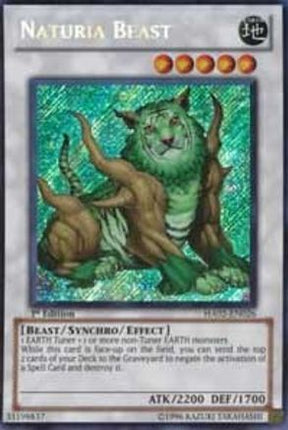 Naturia Beast (Secret Rare) [HA02-EN026] Hidden Arsenal 2 Unlimited