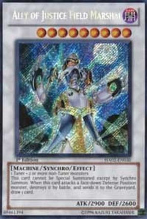 Ally of Justice Field Marshal (Secret Rare) [HA02-EN030] Hidden Arsenal 2 1st Edition