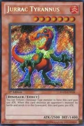 Jurrac Tyrannus (Secret Rare) [HA02-EN038] Hidden Arsenal 2 1st Edition