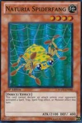 Naturia Spiderfang (Super Rare) [HA02-EN040] Hidden Arsenal 2 Unlimited