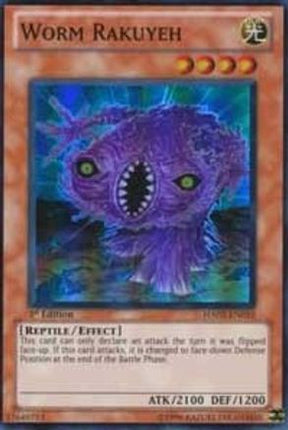 Worm Rakuyeh (Super Rare) [HA02-EN055] Hidden Arsenal 2 Unlimited