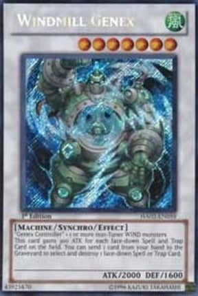 Windmill Genex (Secret Rare) [HA02-EN059] Hidden Arsenal 2 1st Edition