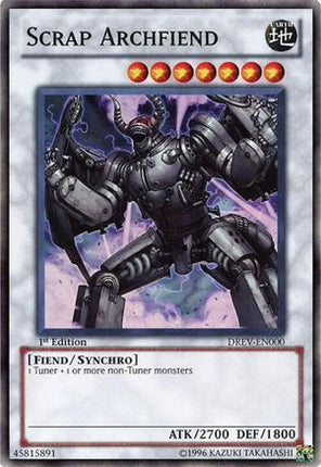 Scrap Archfiend (Super Rare) [DREV-EN000] Duelist Revolution 1st Edition