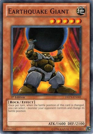 Earthquake Giant (Common / Short Print) [DREV-EN001] Duelist Revolution Unlimited