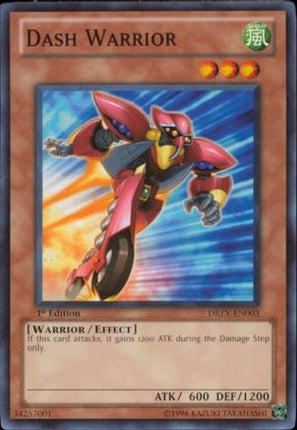 Dash Warrior (Common / Short Print) [DREV-EN003] Duelist Revolution Unlimited