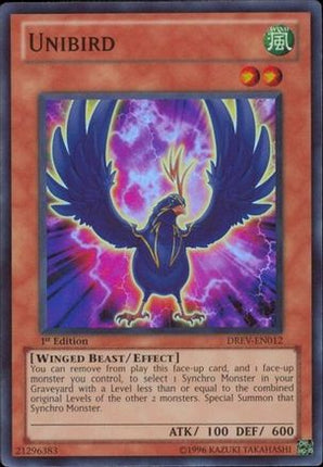 Unibird (Super Rare) [DREV-EN012] Duelist Revolution Unlimited