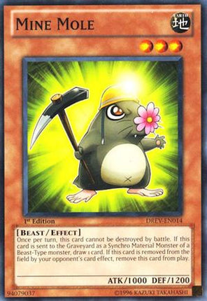 Mine Mole (Common / Short Print) [DREV-EN014] Duelist Revolution Unlimited