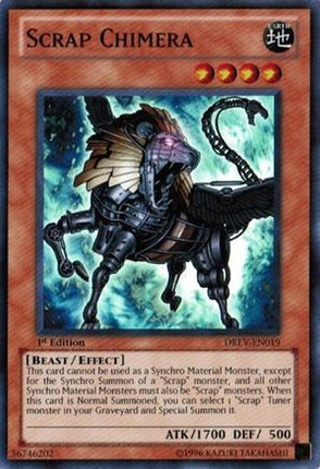 Scrap Chimera (Super Rare) [DREV-EN019] Duelist Revolution Unlimited